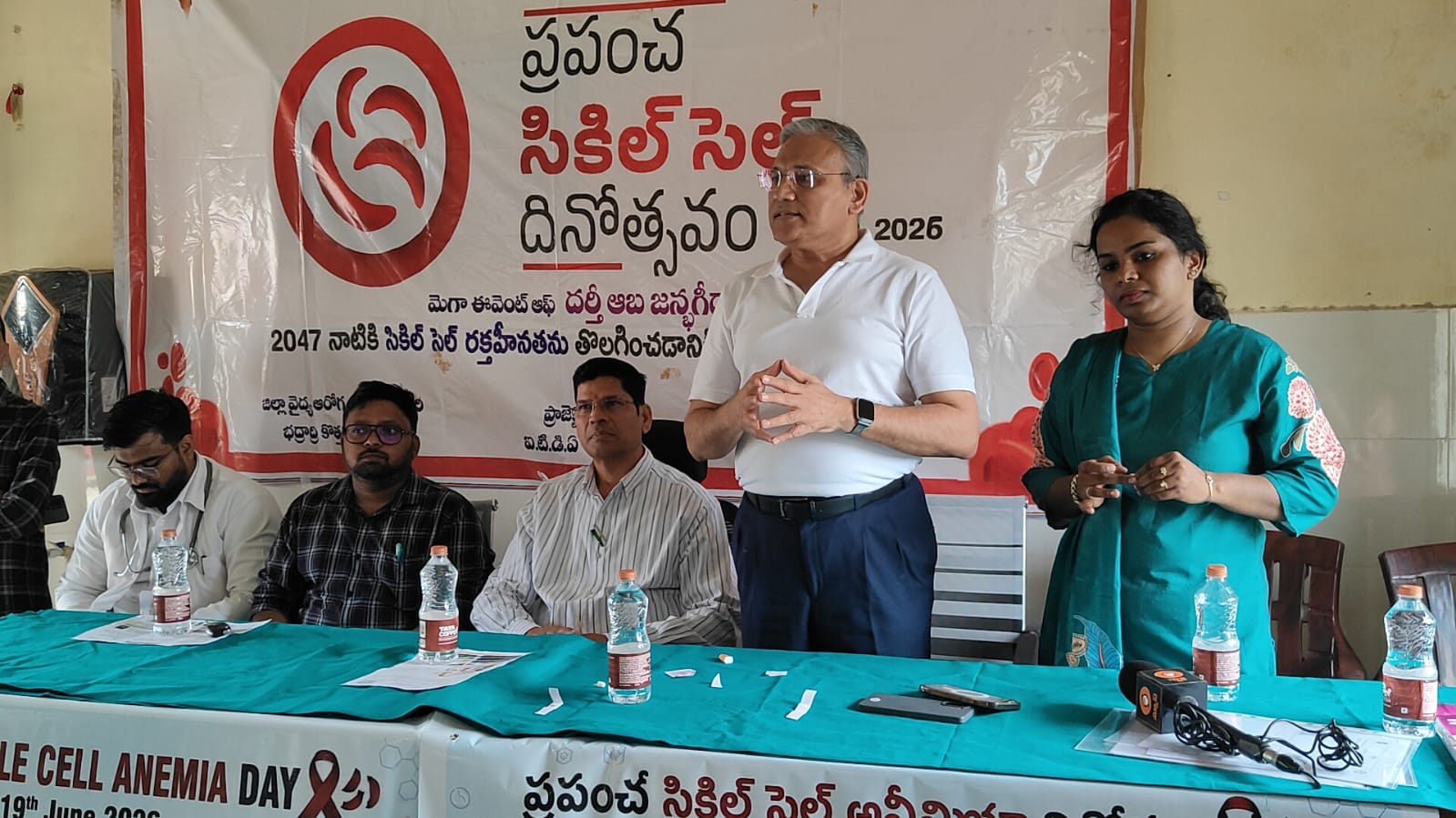 Foundation outreach camp — community health and welfare activity